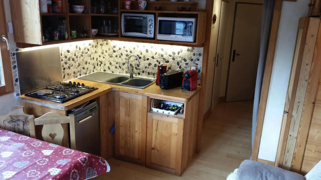 Joli petit appartement cosi 5 personnes maxi plein centre station les deux alpes 0*,